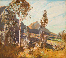 Robert Gwelo Goodman; Cape Landscape with Devil's Peak in the Distance