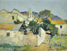Terence McCaw; Genadendal, Cape Houses and Mountains