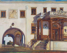 Sandra McGregor; The Cat Balcony. Cape Town Castle