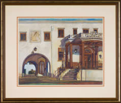 Sandra McGregor; The Cat Balcony. Cape Town Castle