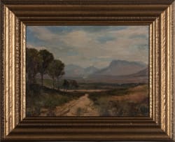 Edward Roworth; Landscape near Paarl