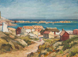 Piet van Heerden; West Coast Fishing Village