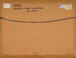 Robert Gwelo Goodman; Mountain and Tree Landscape