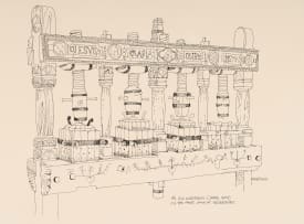David Wheildon Oosthuizen; Old Wine Press (Dated 1805) On the Front Lawn at Nederberg