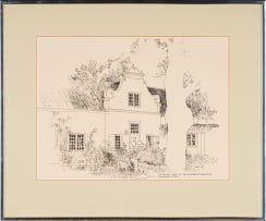 David Wheildon Oosthuizen; The Eastern Gable of the Nederburg Homestead, Completed in 1800