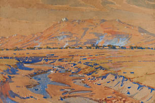 Sydney Carter; Transvaal Landscape