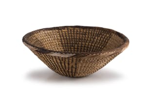 Unrecorded artist, Tjiretjire Peoples; Tjiretjire (San) collecting basket