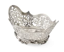 An Edward VII silver basket, William Devenport, Birmingham, 1904