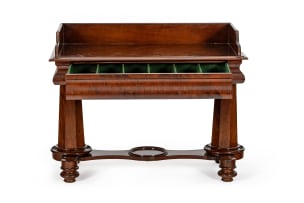 Regency style mahogany console table, 19th century