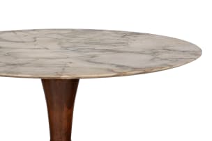 Italian Carrara marble-topped and gilt-metal dolphin centre table, 19th century