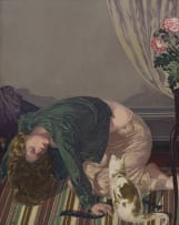 Neil Rodger; Girl and Cat II