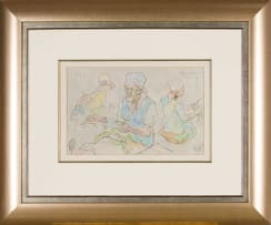 Gregoire Boonzaier; Tabakdraaiers (Tabacco Turners)