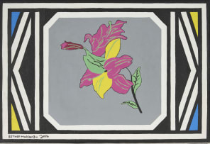 Esther Mahlangu; Ndebele Pattern