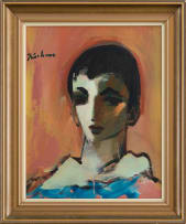 Carl Büchner; Portrait of a Boy