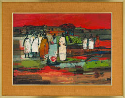 Jan Dingemans; Women in a Landscape