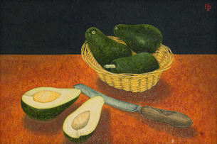 Clarence Wilson; Still Life with Avocados