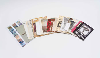 Various Authors; JH Pierneef, catalogues and collection of clippings, twelve