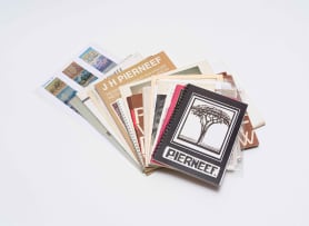 Various Authors; JH Pierneef, catalogues and collection of clippings, twelve