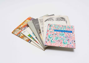 Various Authors; Walter Battiss books, invitations and clippings, seven