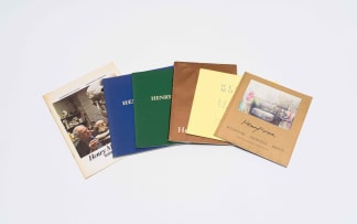 Various Authors; Henry Moore catalogues, six