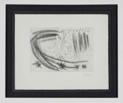 Pablo Picasso; Au Théâtre: Meurtre (Murder at the Theater)