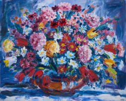 Gerhard Batha; Flowers in a Vase