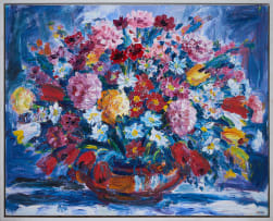 Gerhard Batha; Flowers in a Vase