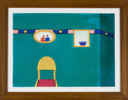 Sam Nhlengethwa; Homage to Esther Mahlangu