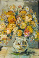 Christo Coetzee; Flowerpiece