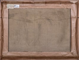 Siegfried Hahn; Landscape with Figures beneath Trees