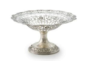 An Edward VII silver pedestal dish, James Dixon & Sons Ltd, Sheffield, 1905