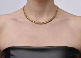 Gold necklace