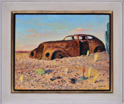 Walter Meyer; Abandoned Car, Namib Desert