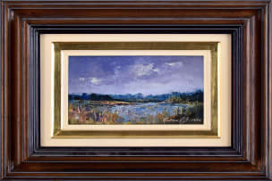 Anton Benzon; River Landscape