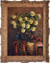 Frans Oerder; Still Life with White Peonies