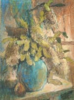 Alexander Rose-Innes; Still Life with Turquoise Vase