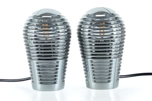 Sergi & Oscar Devesa; Pair of 'Zen' table lamps for Metalarte, Spain