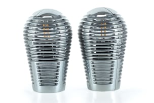 Sergi & Oscar Devesa; Pair of 'Zen' table lamps for Metalarte, Spain