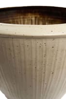 Digby Hoets; Large floor vase with combed slip