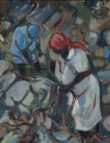 Audrey Fourie; Gathering Seaweed, Onrus