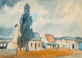 Nerine Desmond; Village Scene