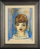 Carl Büchner; Portrait of a Young Boy