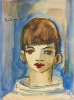 Carl Büchner; Portrait of a Young Boy