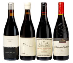 Rhône Collection; Damascene, Savage, de Rouanne, Ogier; 2011,2017,2018; 4 (1 x 4); 750ml