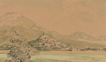 Sir Muirhead Bone; Near Cianetto Viarano