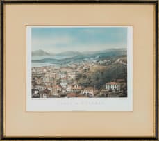 Baerentzen & Co; A Set of Six Lithographs Illustrating the Danish West Indies, six