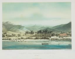 Baerentzen & Co; A Set of Six Lithographs Illustrating the Danish West Indies, six
