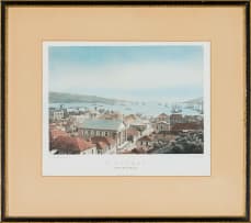 Baerentzen & Co; A Set of Six Lithographs Illustrating the Danish West Indies, six