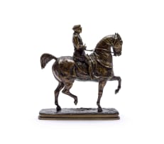 Emmanuel de Santa Coloma; Equestrian Figure