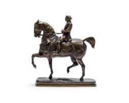 Emmanuel de Santa Coloma; Equestrian Figure